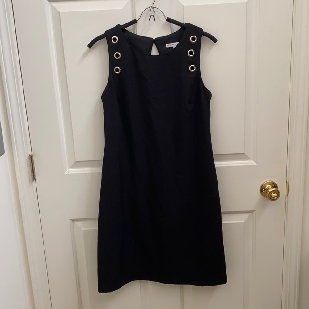 Gorgeous Sandra Darren Black Mini Dress